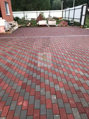 Укладка тротуарной плитки на бетонное основание - Раменское