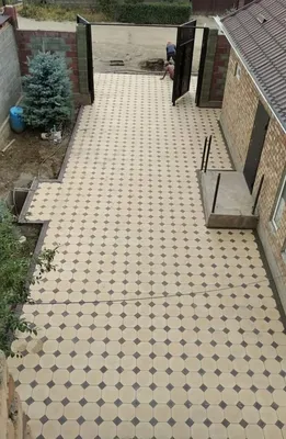 Однотонный — Двор- тротуарная плитка