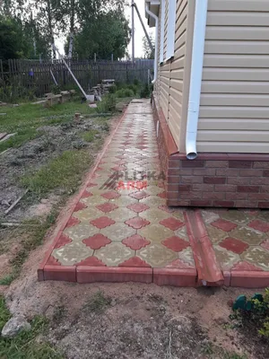 Укладка тротуарной плитки в Минске, цена работ за м2