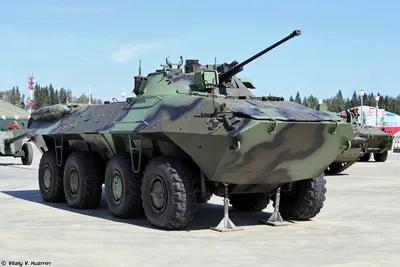 Photos of Russian BTR-90 prototype of armored personnel carrier