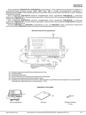 БУД-302К-20 Модус-Н Блок управления домофоном. Купить БУД-302К-20 Модус-Н  со склада в Москве / Санкт-Петербурге | Сектор СБ