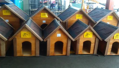 Деревянная будка из сосны для собаки купить Харьков, Киев, Одесса | ЮЛУК