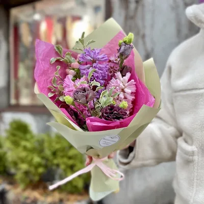 Букет цветов на 8 марта №71 — купить с доставкой в Москве