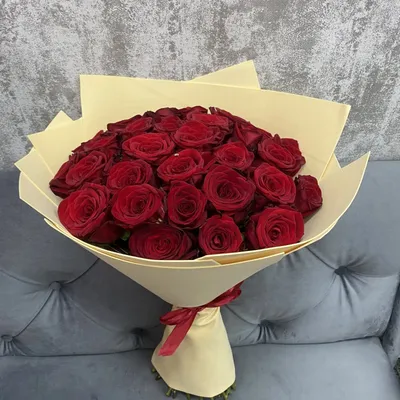 29 роз Россия (70 см) заказать с доставкой в Челябинске - салон «Дари Цветы»