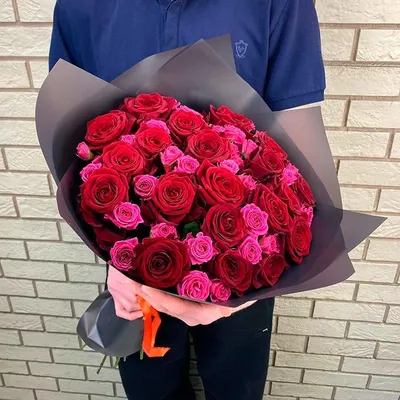 Букет из 29 красных роз (40 см) - Арт. 5202
