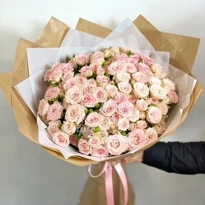 Купить шикарный букет 29 кустовых роз по выгодной цене! - Пермь