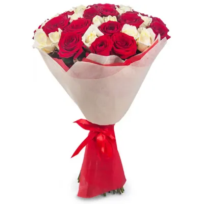 Букет из красных роз и белых калл купить с бесплатной доставкой в Москве по  цене 4 020 руб.