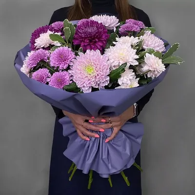 Букет хризантем №9 - заказать цветы с доставкой в Ульяновске - Вам Букет