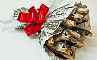 Букет из рыбы - подарок на 23 февраля - идея, 10 фото в разделе Еда |  Самодельные рождественские подарки, Идеи подарков, Домашнее рождество