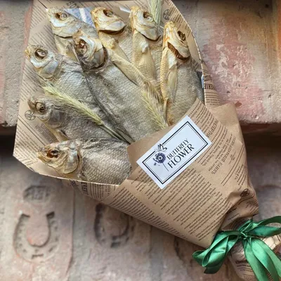 May Bouquets - Букет из сушёной рыбы весьма оригинальный подарок 🎁  Благодарю за доверие и заказ 💝 | Facebook
