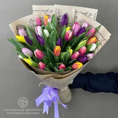 Тюльпан Доставка Букет №91 - 🌹 Цветы Новосибирск заказ: