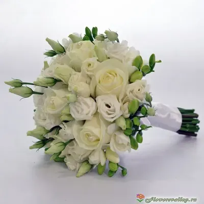 Букет невесты лилии - красивые фото