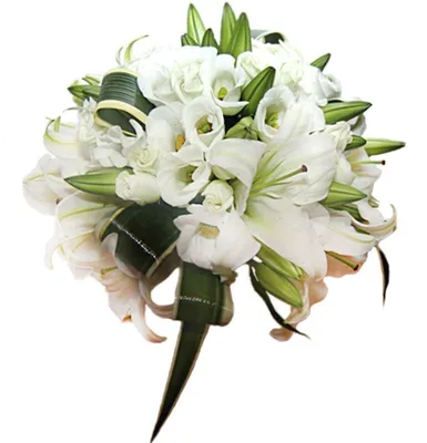 Букет невесты из пионовидных роз Кейра и фрезии - заказать доставку цветов  в Москве от Leto Flowers