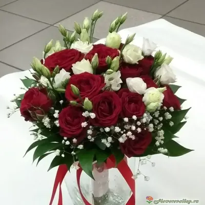 Купить букет невесты «Свадебный букет лилий» в Рязани в интернет-магазине  «Астра»