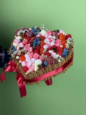 25 гипсофил в форме сердца за 8 290 руб. | Бесплатная доставка цветов по  Москве