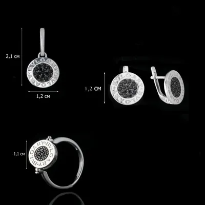 Серьги Bvlgari Astrale Concentrica Earrings (25203) купить в Москве,  выгодная цена - ломбард на Кутузовском