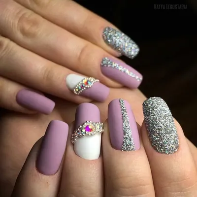 Красивые ногти с гель-лаком: коллекция фото | Nail art design gallery, Nail  art, Nails design with rhinestones