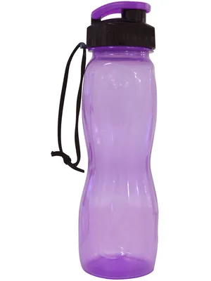 Бутылка для воды и напитков, спортивная бутылка, бутылка для школы, бутылка  дорожная, цвет фиолетовый, 550 мл по выгодной цене в интернет-магазине OZON  (723865895)