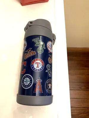 Pottery barn Baseball MLB WATER BOTTLE ball school sport holiday Christmas  gift | eBay