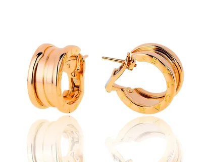 Оригинальные золотые серьги Bvlgari B.Zero 1 – купить за 109 500 ₽ в  интернет-магазине Mister Diamond с бесплатной доставкой