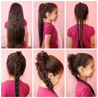 Школьные прически для девочек на длинные волосы. Красивые и быстрые прически  в школу на длинные волосы.
