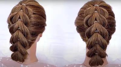 легкие прически самой себе за 5 минут в школу на длинные волосы | Hair  styles, Long hair styles, Easy hairstyles