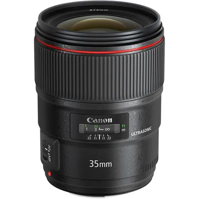 Объектив Canon EF 35mm f/1.4L II USM купить недорого в Москве в  интернет-магазине abc.ru - низкие цены, характеристики, отзывы