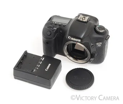 Canon EOS 7D Mark II DSLR Camera Body