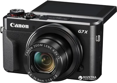 Фотоаппарат Canon PowerShot G7 X Mark II Официальная гарантия! (1066C012AA)  – отзывы покупателей | ROZETKA