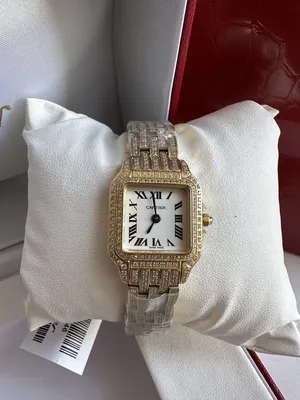 Женские наручные часы Cartier золотистые - ASKIDA.RU | Отзывы, цена,  каталог | Москва, Белгород