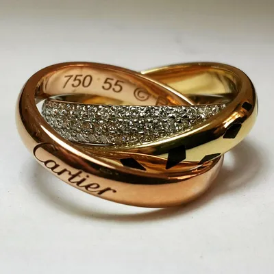 Кольцо в стиле Cartier Love Classic 3 купить от 32385 грн | EliteGold.ua