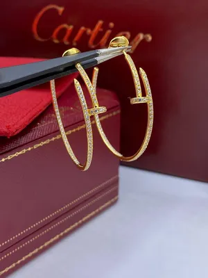 Серьги Cartier Love из желтого золота 750 пробы с бриллиантами 8119 -  купить сегодня за 150000 руб. Интернет ломбард «Тик – Так» в Москве