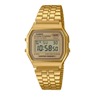 A158WETG-9AVT | Vintage All Gold Metal Watch | CASIO