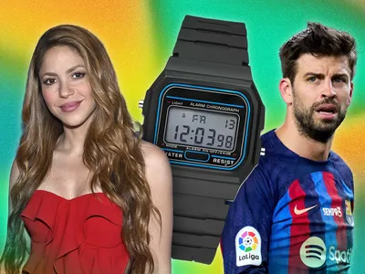 What a Casio watch has to do with Shakira and Gerard Piqué's break up |  British GQ