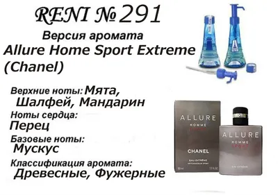 Туалетная вода Chanel Allure Homme Sport для мужчин 100 мл (id 112800849),  купить в Казахстане, цена на Satu.kz