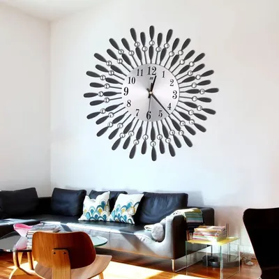 Modern Design Large Wall Clock 3D Quartz Clocks Fashion Watches Mirror  Stickers~ | eBay