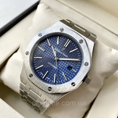 Наручные часы Audemars Piguet Royal Oak Blue AAA мужские механические с  автоподзаводом и датой на браслете (ID#2019250030), цена: 7060 ₴, купить на  Prom.ua