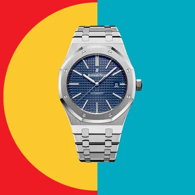 Купить часы Audemars Piguet Royal Oak Selfwinding Blue Dial 41mm за 5 361  390 ₽ у Seller на Chrono24