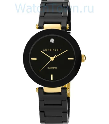 ЖЕНСКИЕ наручные часы Anne Klein 1018BKBK в Москве. КВАРЦЕВЫЕ Anne Klein  1018BKBK