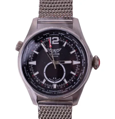 Мужские часы Aviator V.2.25.0.170.4 Airacobra P45 Chrono - купить по цене  20047 в грн в Киеве, Днепре, отзывы в интернет-магазине Timeshop