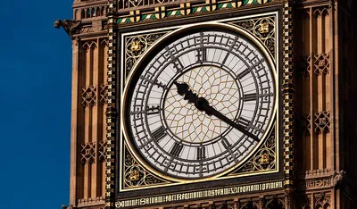 Лондонская часовая башня Big Ben