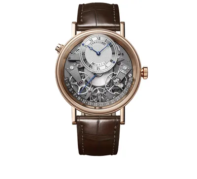Часы Tradition Breguet Tradition 7597BR G1 9WU, 40 мм, розовое золото,  ретроградные указатели | Mercury