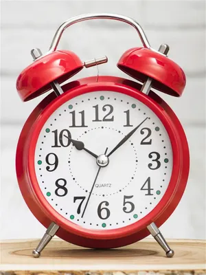 Часы будильник настольные D10 см красный ЭВРИКА подарки и удивительные вещи  12852189 купить в интернет-магазине Wildberries
