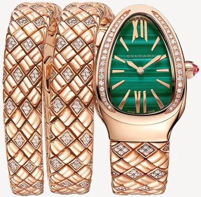 ᐈ Часы женские 【Bvlgari Serpenti Spiga Double Spiral 103658】 Купить в  Киеве, цены | Watches Master