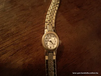 Купить наручные женские часы Чайка 17 камней позолоченные с браслетом в  Украине и Киеве - в нашем интернет магазине лучшая цена