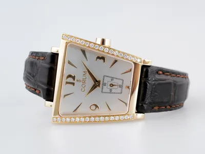 Corum Trapeze Gold Diamonds: купить б/у часы по выгодной цене —  BorysenkoWatch
