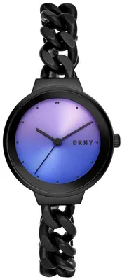 DKNY NY2949 женские кварцевые наручные часы с синим циферблатом и  кристаллами | AliExpress