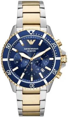 Наручные часы EMPORIO ARMANI Diver Наручные часы Emporio Armani 12524,  серебряный, мультиколор — купить в интернет-магазине по низкой цене на  Яндекс Маркете