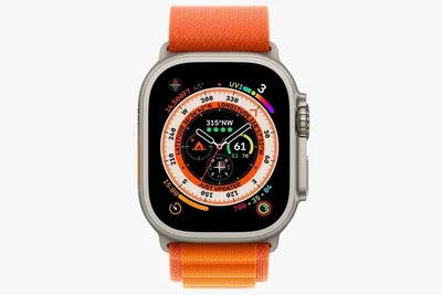 Apple Watch Ultra 2 GPS + Cellular 49mm Titanium Case with Blue Ocean Band  MREG3 купить в Москве, умные часы Эпл Вотч Ультра 2 по выгодной цене