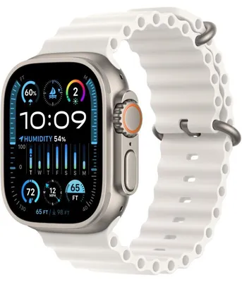Смарт-часы Apple Watch Ultra 2 GPS + Cellular 49mm Titanium Case with White  Ocean Band – купить в магазине 'Mobile Rooms', Москва